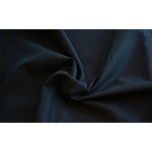 10cm Baumwollstoff uni (Standardqualität) nachtblau   (Grundpreis € 8,00/m)